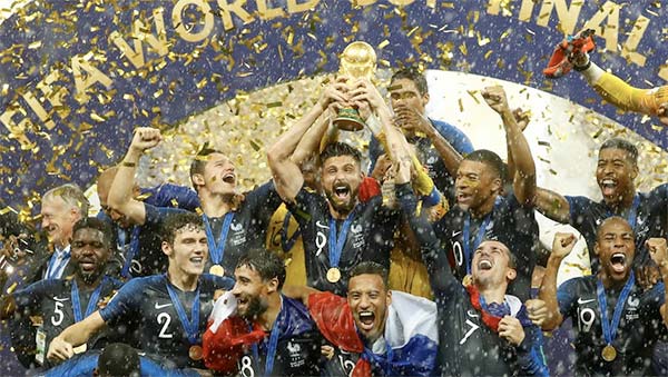 France remporte la Coupe du Monde